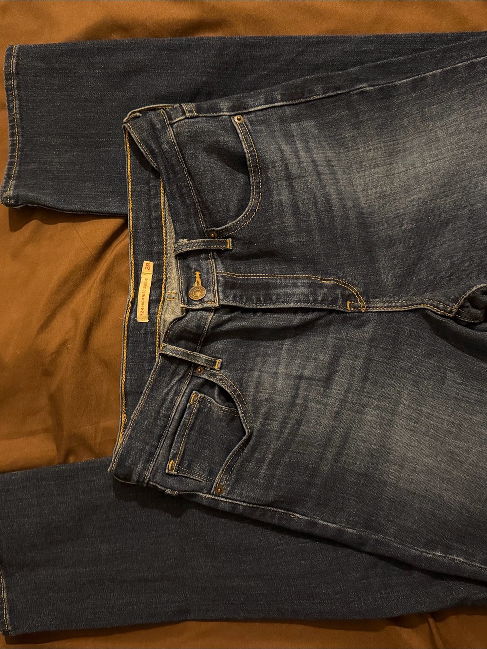 Women’s Dark Blue Levi Jeans